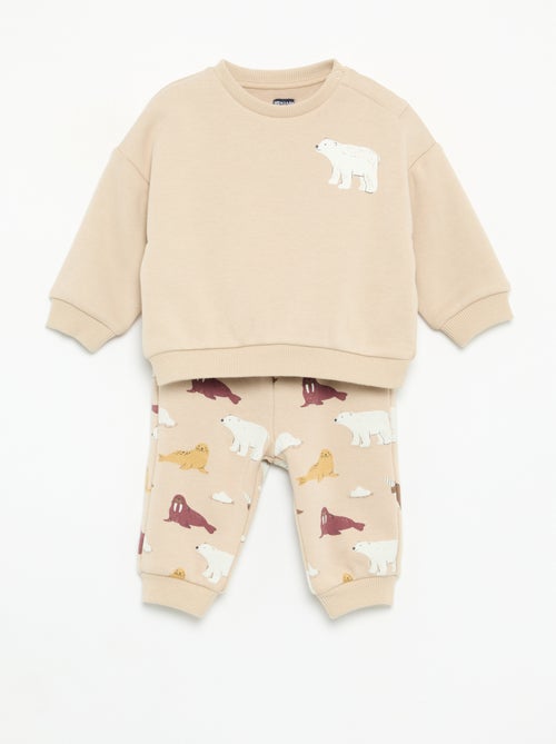 2-delige set - Sweater + broek - Kiabi