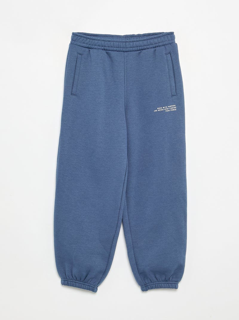 2-delige set - Sweater + sporttraining Blauw - Kiabi