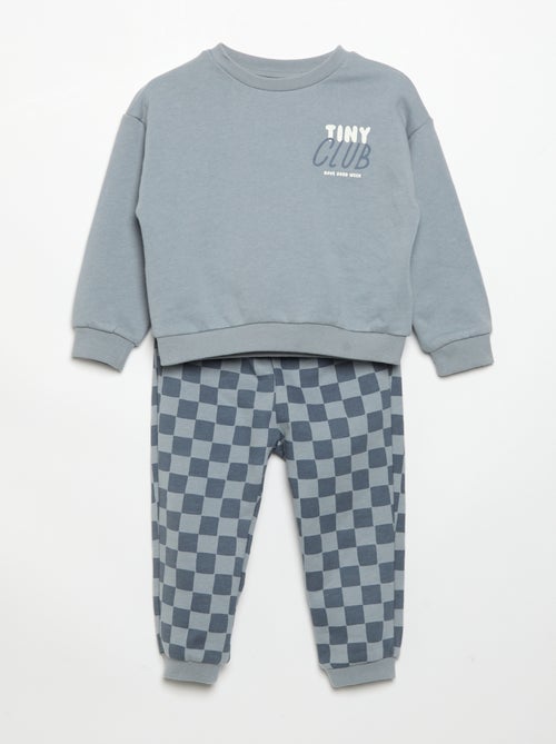 2-delige set - Sweater + sporttraining - Kiabi