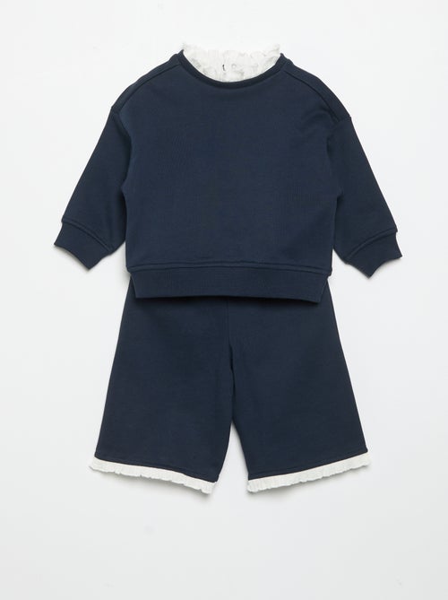 2-delige set - Sweater + wijde broek - Kiabi
