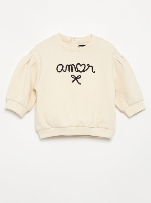 2-delige set - sweatshirt + broek - Kiabi