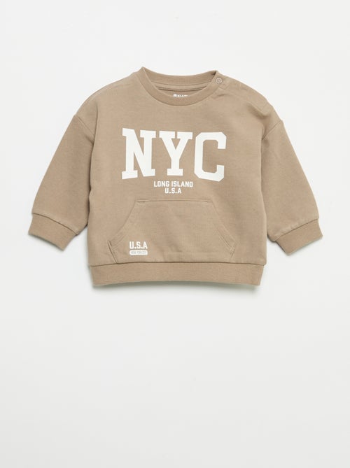 2-delige set - sweatshirt + joggingbroek - Kiabi 2-delige set - sweatshirt + joggingbroek - Kiabi