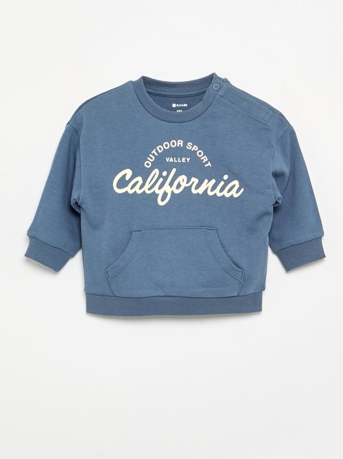 2-delige set - sweatshirt + joggingbroek - Kiabi
