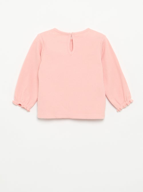 2-delige set - T-shirt met lange mouwen + legging - Kiabi