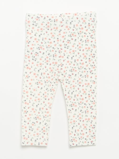 2-delige set - T-shirt met lange mouwen + legging - Kiabi
