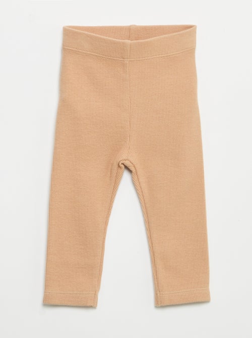 2-delige set - T-shirt met lange mouwen + legging - Kiabi