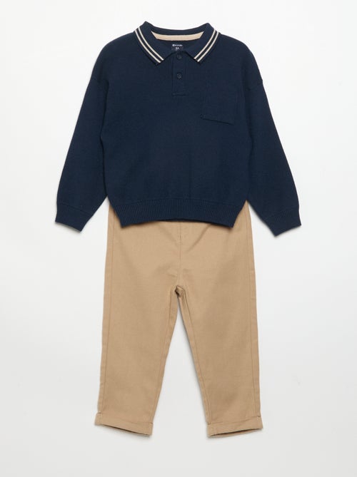 2-delige set - trui + broek - Kiabi