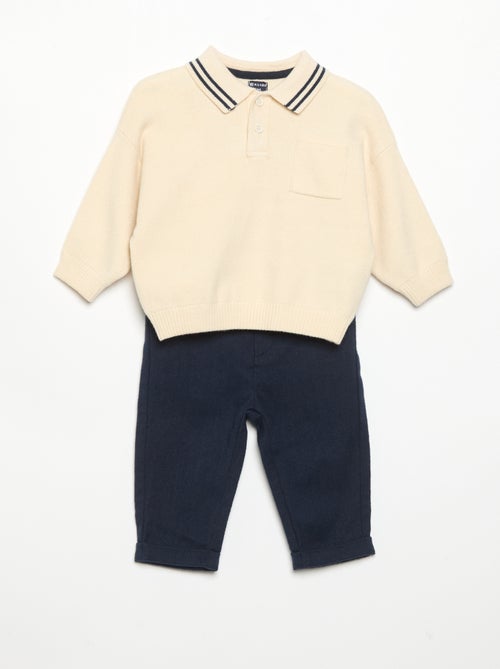 2-delige set - trui + broek - Kiabi