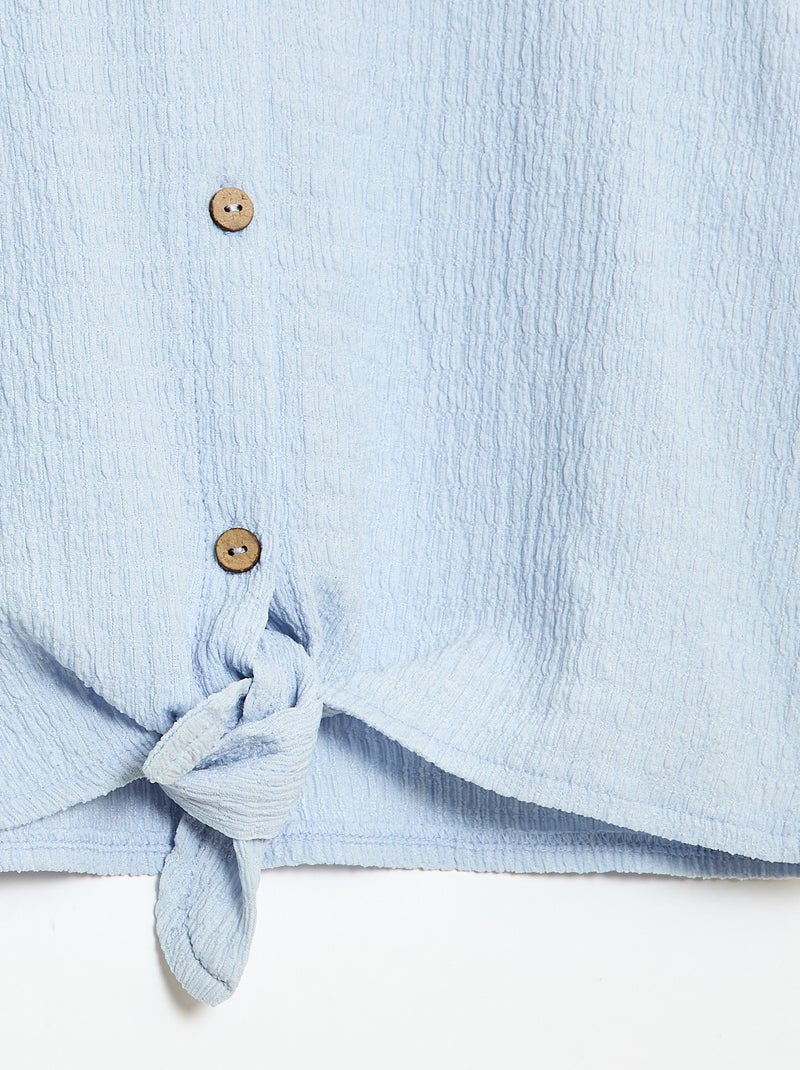 2-delige set blouse + broek Blauw - Kiabi