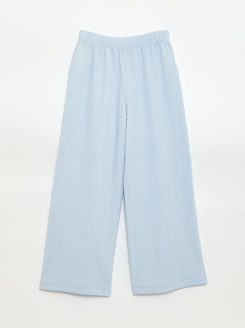 2-delige set blouse + broek Blauw - Kiabi