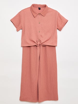 2-delige set blouse + broek
