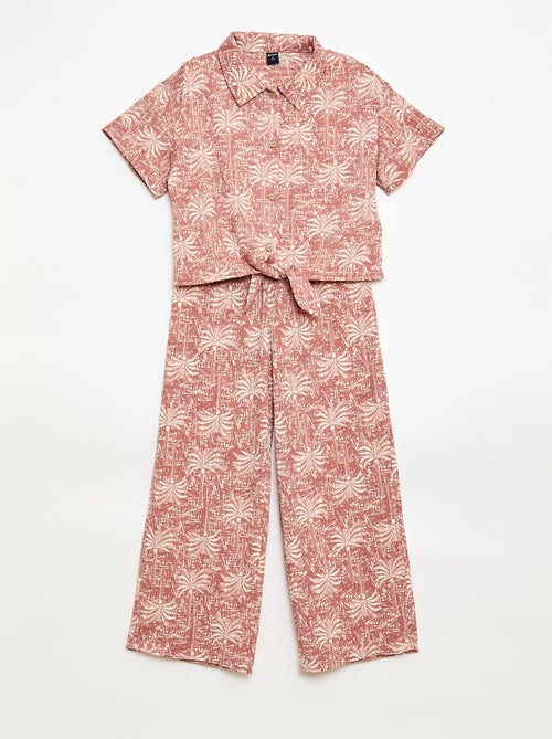 2-delige set blouse + broek - Kiabi