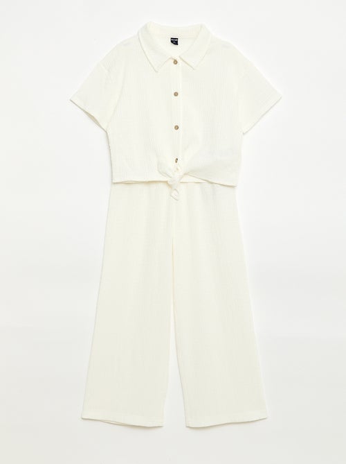 2-delige set blouse + broek - Kiabi