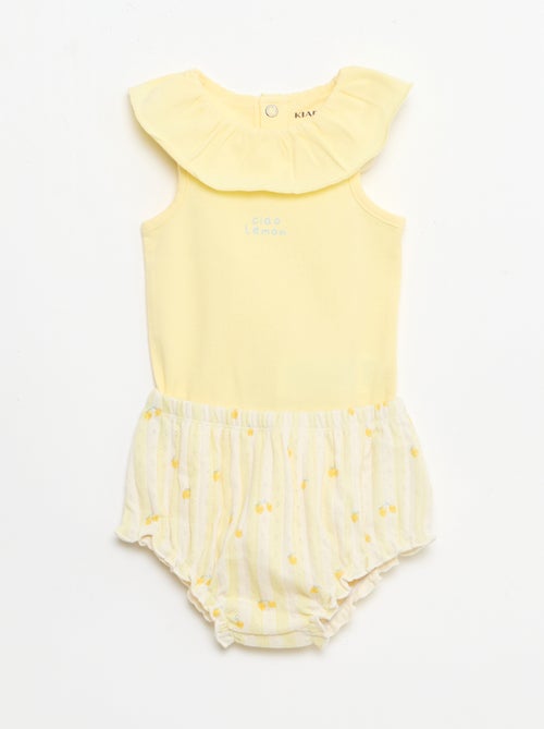 2-delige set: body en slip - Kiabi