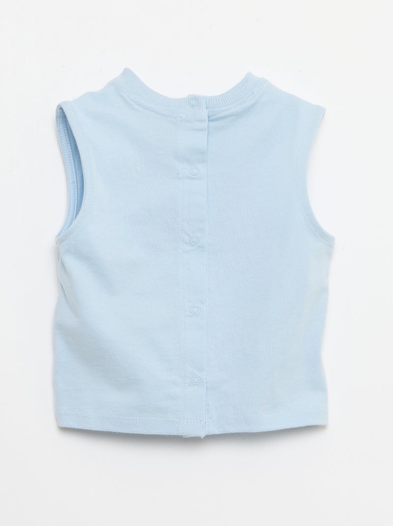 2-delige set: débardeur + short 'Marvel' Blauw - Kiabi