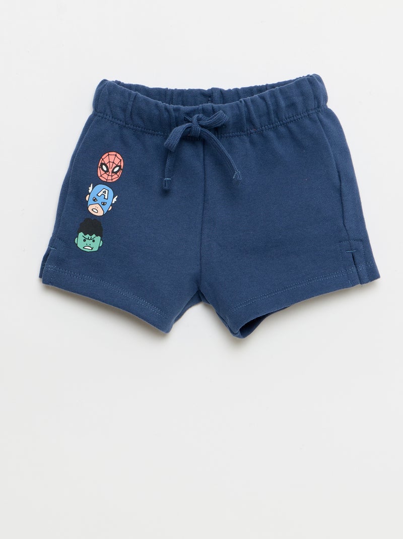 2-delige set: débardeur + short 'Marvel' Blauw - Kiabi