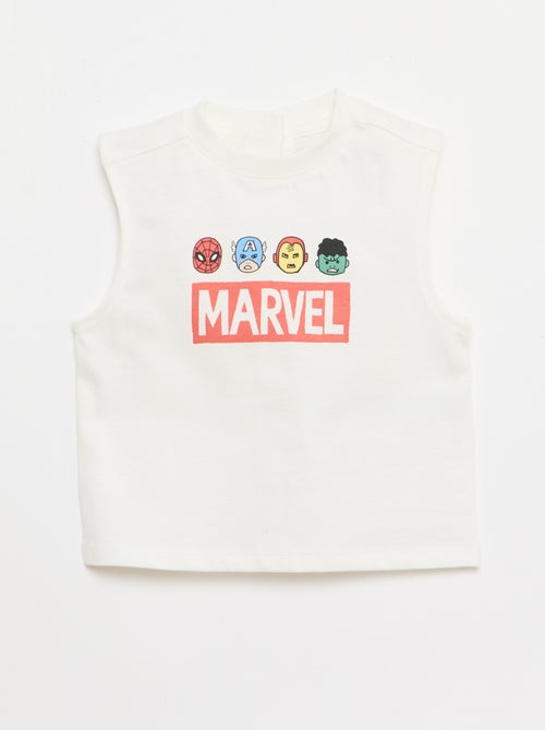 2-delige set: débardeur + short 'Marvel' - Kiabi