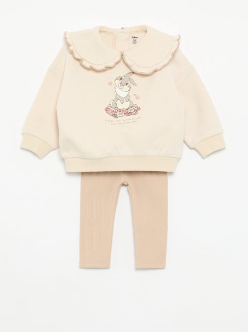 2-delige set 'Disney' - Sweatshirt + legging - Kiabi 2-delige set 'Disney' - Sweatshirt + legging - Kiabi