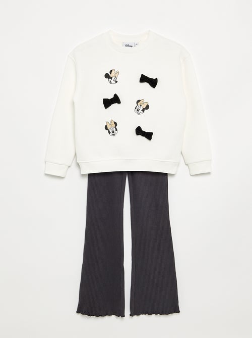 2-delige set 'Disney' 'Minnie' - sweatshirt + legging - Kiabi 2-delige set 'Disney' 'Minnie' - sweatshirt + legging - Kiabi