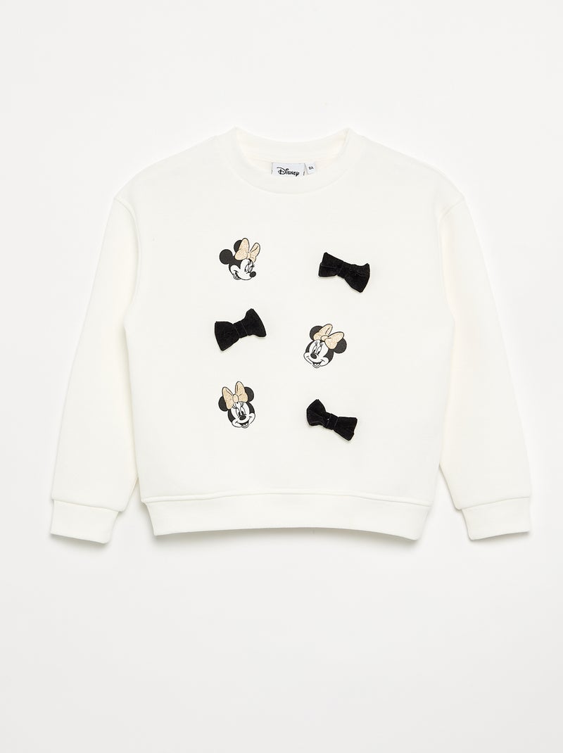 2-delige set 'Disney' 'Minnie' - sweatshirt + legging Wit - Kiabi
