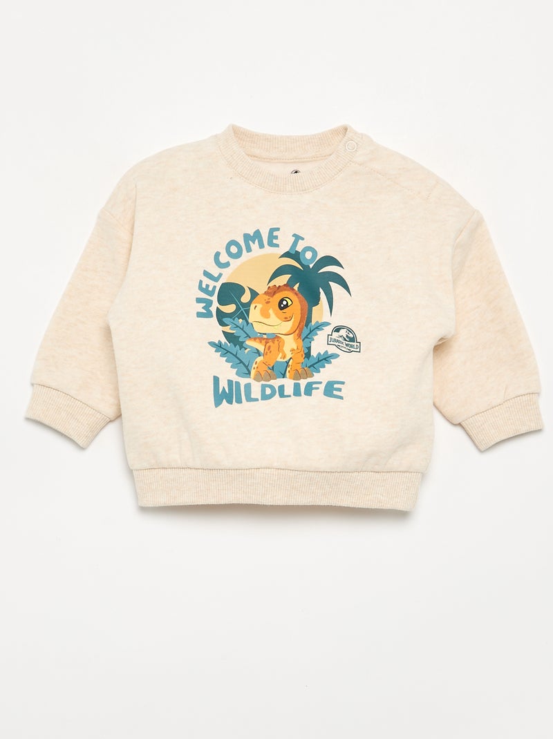 2-delige set 'Jurassic World' - Sweatshirt + sporttraining Groen - Kiabi