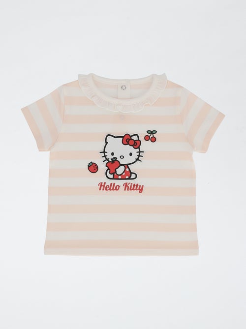 2-delige set korte jumpsuit + super 'Hello Kitty' T-shirt - Kiabi