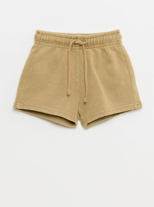 2-delige set met geborduurd T-shirt + short - Kiabi