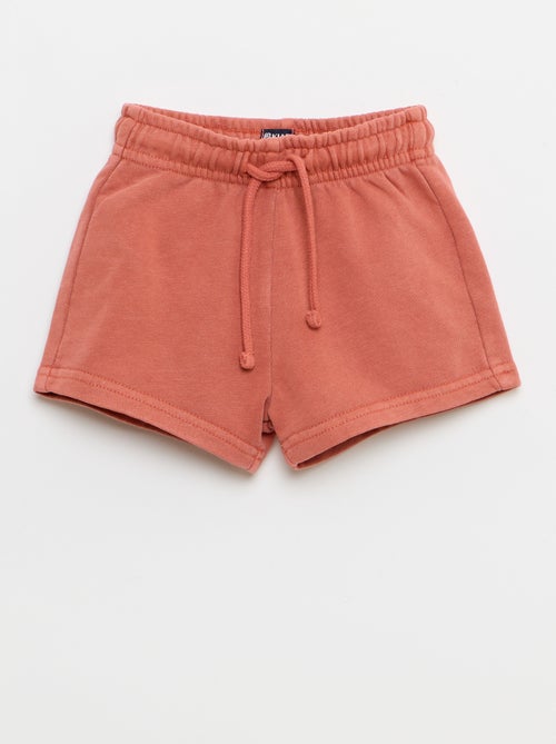 2-delige set met geborduurd T-shirt + short - Kiabi