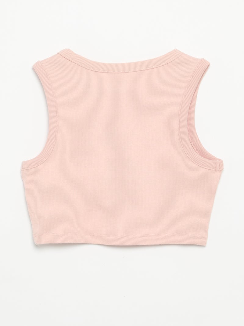 2-delige set met korte broek en débardeur Rose - Kiabi
