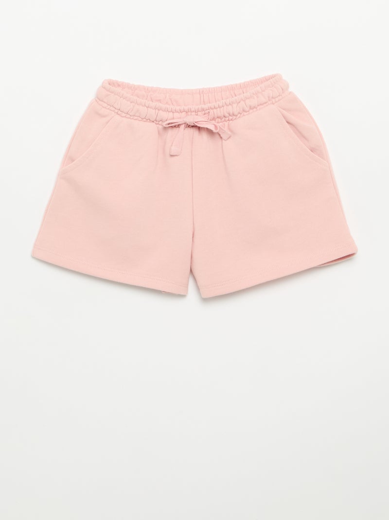 2-delige set met korte broek en débardeur Rose - Kiabi