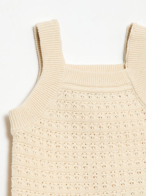 2-delige set met short en T-shirt van haakwerk - Kiabi