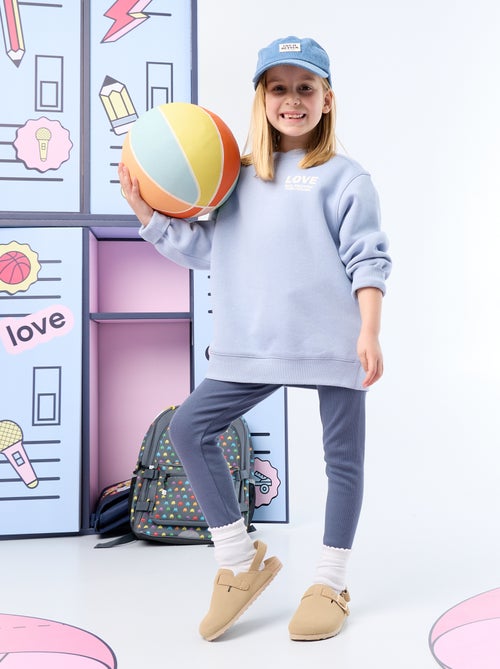 2-delige set met sweatshirt en legging - Kiabi 2-delige set met sweatshirt en legging - Kiabi