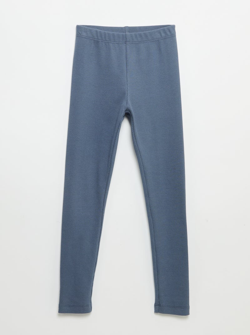 2-delige set met sweatshirt en legging Blauw - Kiabi