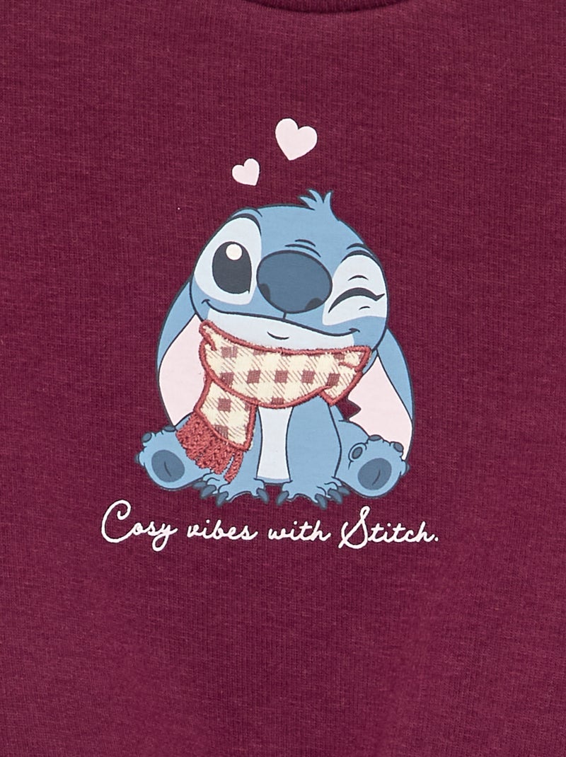 2-delige set met sweatshirt en legging 'Disney' Rood - Kiabi