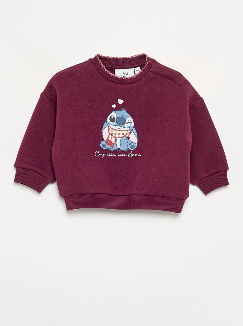 2-delige set met sweatshirt en legging 'Disney' Rood - Kiabi
