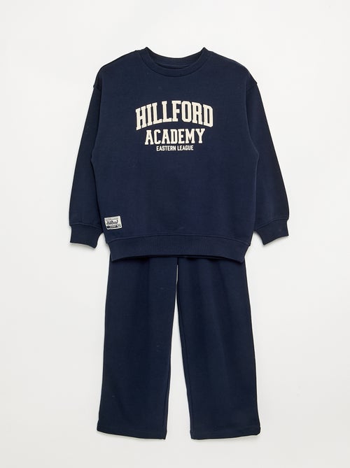 2-delige set met sweatshirt en sporttraining - Kiabi