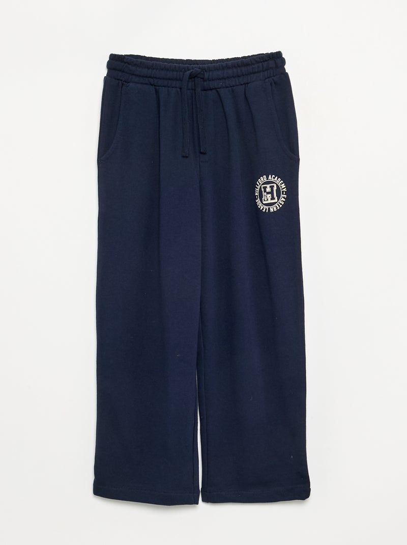 2-delige set met sweatshirt en sporttraining Blauw - Kiabi