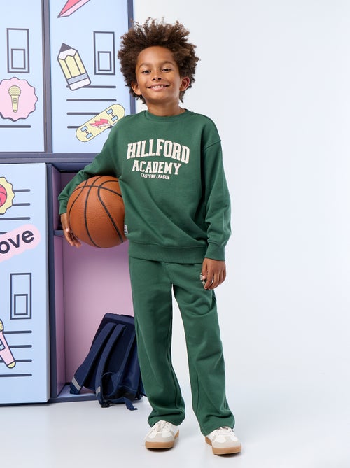 2-delige set met sweatshirt en sporttraining - Kiabi