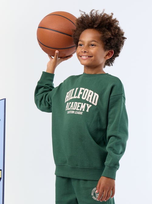 2-delige set met sweatshirt en sporttraining - Kiabi