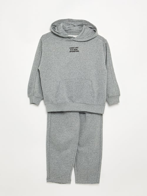 2-delige set met sweatshirt en T-shirt - Kiabi