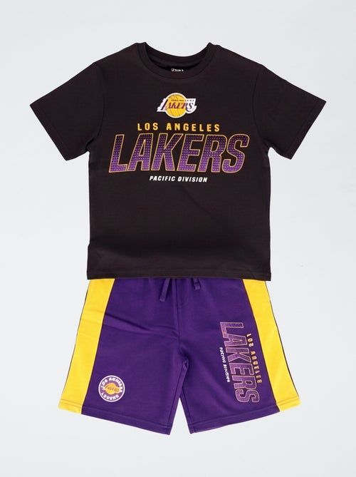 2-delige set 'NBA': short + T-shirt - Kiabi