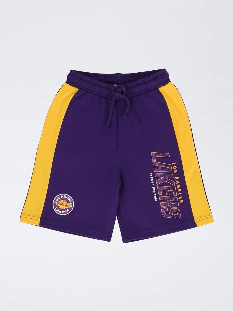 2-delige set 'NBA': short + T-shirt Grijs - Kiabi