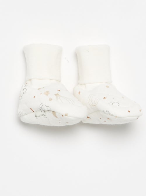 2-delige set 'Petit Béguin' - Pakje + slofjes - Kiabi