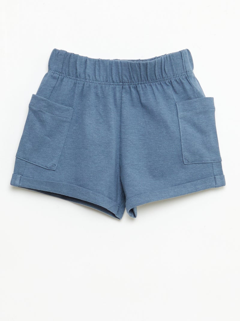 2-delige set short + T-shirt Beige - Kiabi