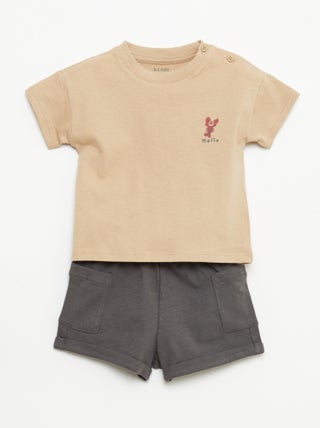 2-delige set short + T-shirt