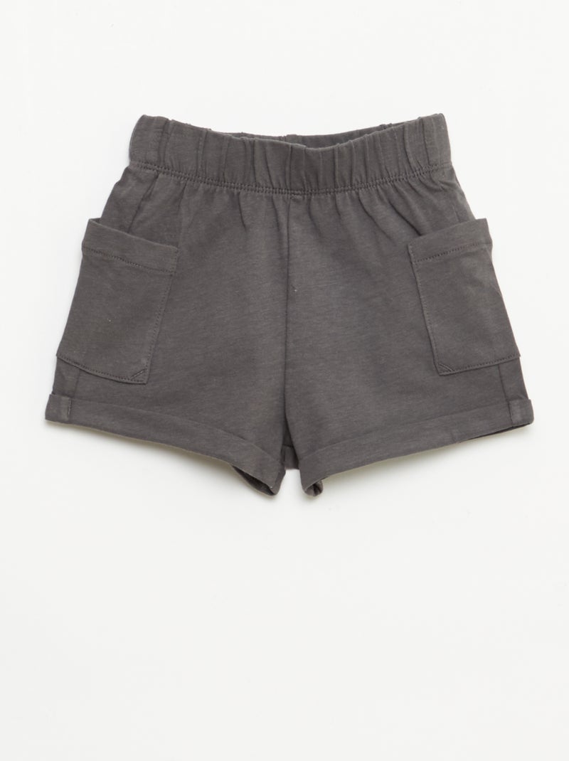 2-delige set short + T-shirt Biege - Kiabi