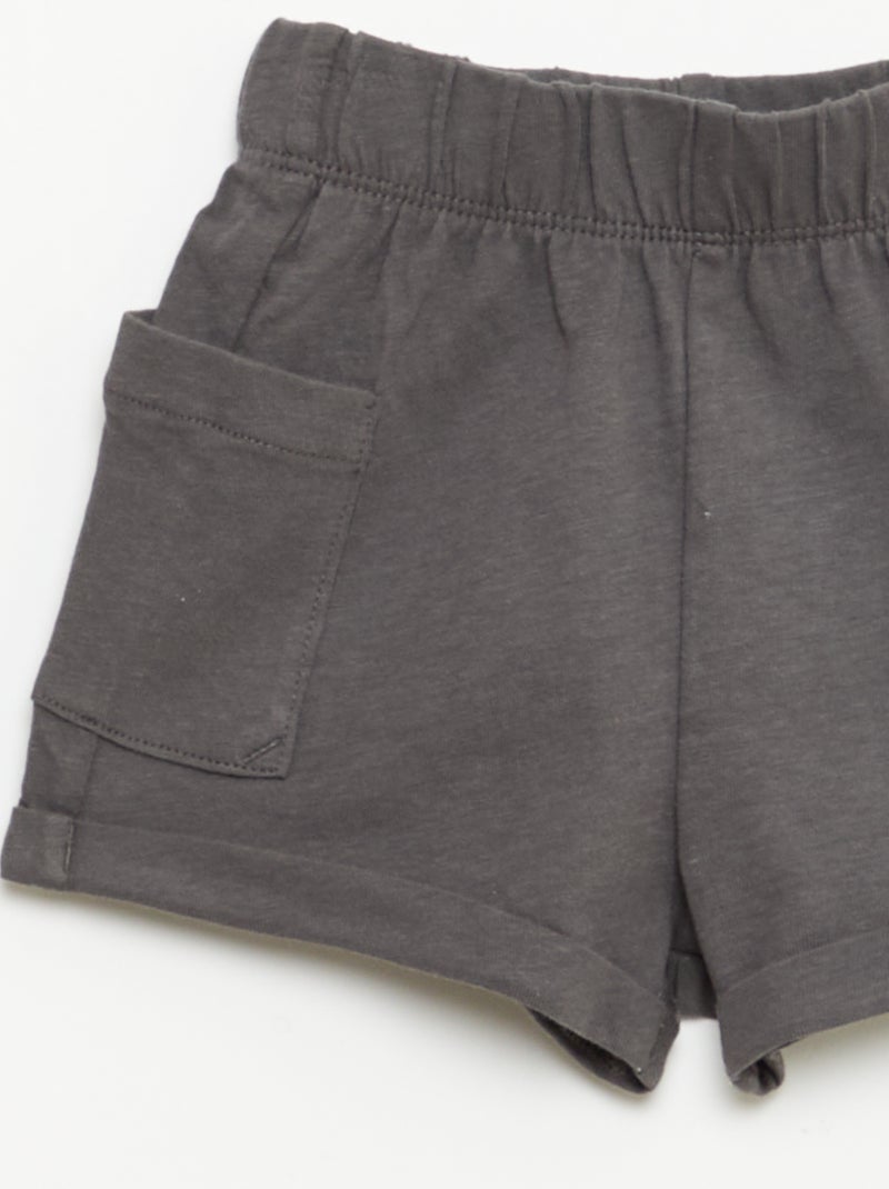 2-delige set short + T-shirt Biege - Kiabi