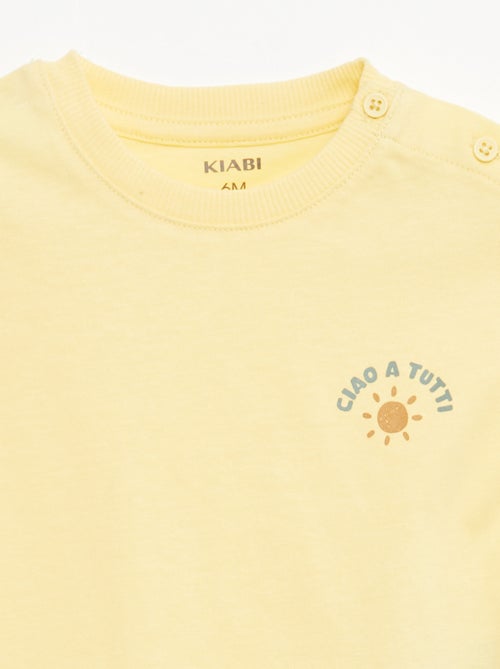 2-delige set short + T-shirt - Kiabi