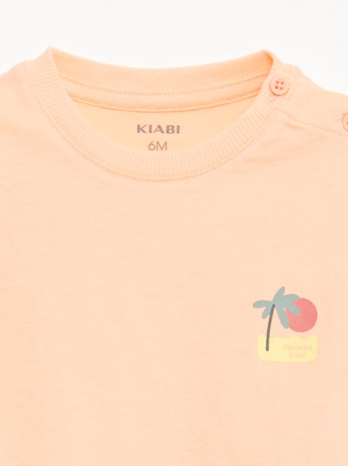 2-delige set short + T-shirt - Kiabi