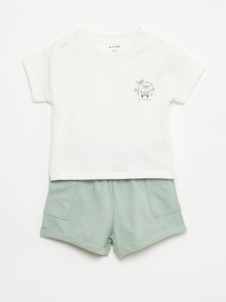 2-delige set short + T-shirt